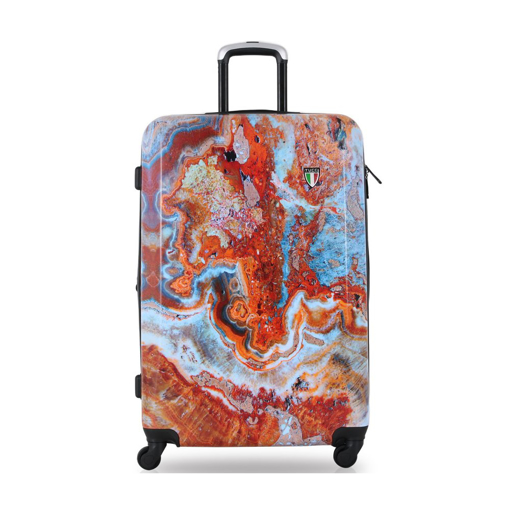 Obrázok z Cestovný kufor TUCCI T-0172/3-L Turecký mramor - 88 L + 35% EXPANDER