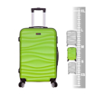 Obrázok z Kufrík METRO LLTC1/3-M ABS - zelený/sivý - 57 l