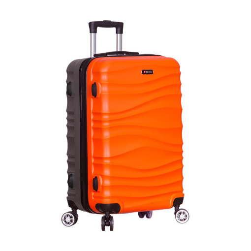 Obrázok z Kufrík METRO LLTC1/3-L ABS - oranžová/sivá - 94 l