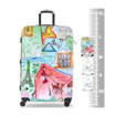 Obrázok z Cestovný kufor TUCCI T-0168/3-L J'aime Paris - 88 L + 35% EXPANDER