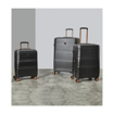 Obrázok z Sada cestovných kufrov ROCK TR-0238/3 ABS/PC - čierna - 102 L / 60 L + 20% EXPANDER / 34 L