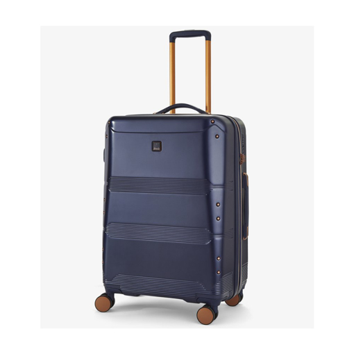 Obrázok z Cestovný kufor ROCK TR-0238/3-M ABS/PC - tmavomodrý - 60 l + 20% EXPANDER