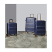 Obrázok z Cestovný kufor ROCK TR-0238/3-M ABS/PC - tmavomodrý - 60 l + 20% EXPANDER