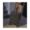 Obrázok z Sada cestovných kufrov ROCK TR-0238/3 ABS/PC - drevené uhlie - 102 L / 60 L + 20% EXPANDER / 34 L