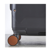 Obrázok z Sada cestovných kufrov ROCK TR-0238/3 ABS/PC - drevené uhlie - 102 L / 60 L + 20% EXPANDER / 34 L