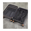 Obrázok z Sada cestovných kufrov ROCK TR-0238/3 ABS/PC - drevené uhlie - 102 L / 60 L + 20% EXPANDER / 34 L