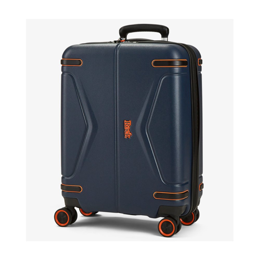 Obrázok z Príručná batožina ROCK TR-0251/3-S ABS - tmavomodrá - 33 L + 20% EXPANDER