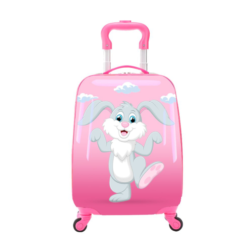Obrázok z Dětský kufr TUCCI Happy Bunny - růžová - 25 L
