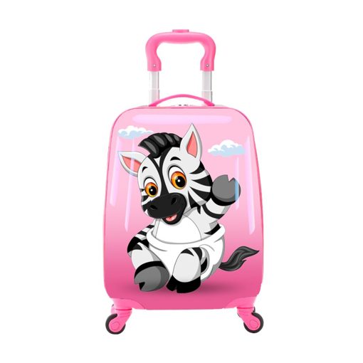 Obrázok z Dětský kufr TUCCI Lil Zebra - růžová - 25 L