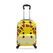Obrázok z Dětský kufr TUCCI 3D Gaffie Giraffe - žlutá - 28 L