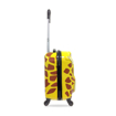 Obrázok z Dětský kufr TUCCI 3D Gaffie Giraffe - žlutá - 28 L
