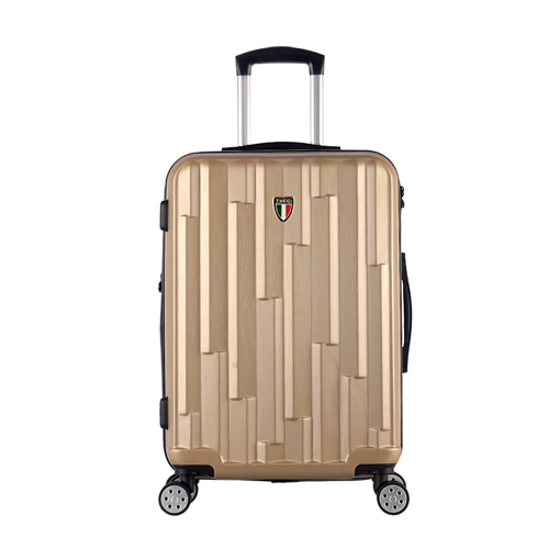 Obrázok z Plastový kufr TUCCI Riflettore M - béžová - 58 L