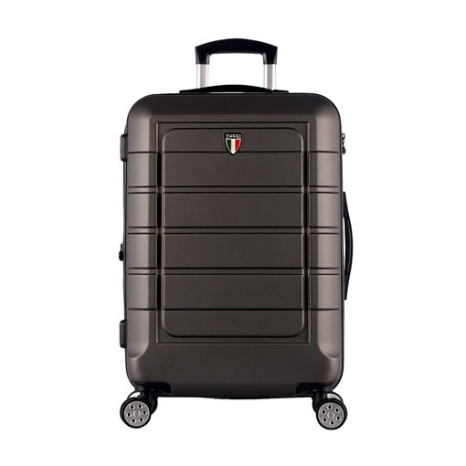 Obrázok z Plastový kufr TUCCI Console L - tmavě šedá - 92 L