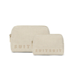 Obrázok z Sada obalů na kosmetiku SUITSUIT® Fusion Raw Cotton - Béžová