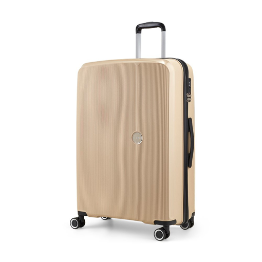 Obrázok z Plastový kufr ROCK Hudson L - béžová - 86 L