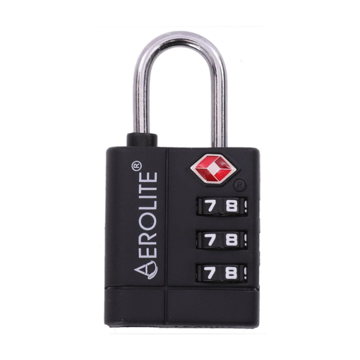 Obrázok z Zámek na zavazadlo AEROLITE TSA-LOCK - černá