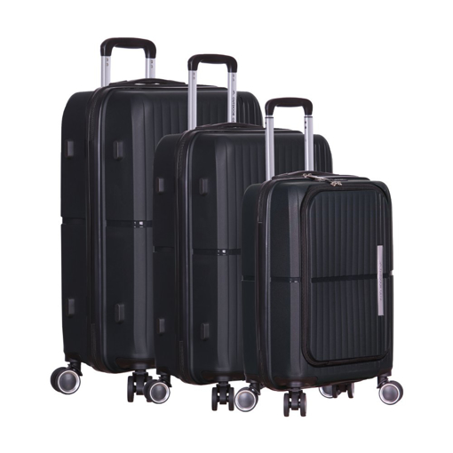 Obrázok z Sada cestovních kufrů OUTDOOR&nbsp;GEAR Garnet - černá - 88 L