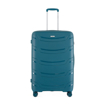 Obrázok z Plastový kufr HIGHBURY Carbon M - zelená - 62 L