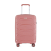 Obrázok z Plastový kufr HIGHBURY Carbon M - růžová - 62 L