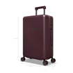Obrázok z Plastový kufr SUITSUIT® Mystique Cherry Lacquer M - tmavě vínová - 57 L