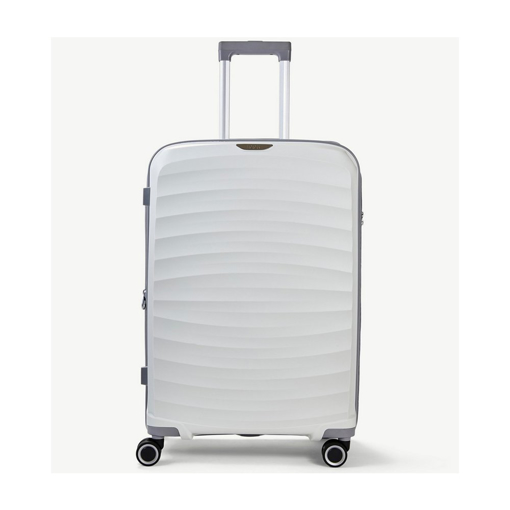 Obrázok z Cestovný kufor ROCK TR-0212/3-M PP - biely - 74 L + 15% EXPANDER