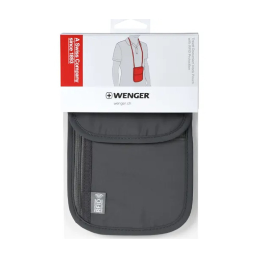 Obrázok z Bezpečnostní pouzdro na krk WENGER 606962 - Šedá