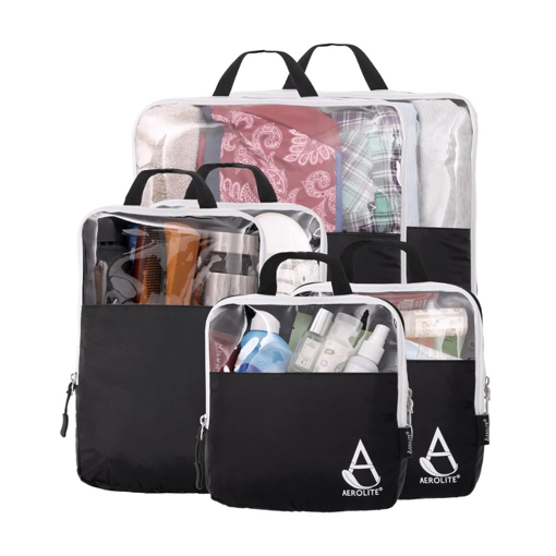 Obrázok z Obal na oblečení AEROLITE PC002_black - černá