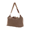 Obrázok z Střední cestovní taška HIGHBURY Canvas - hnědá - 56 L