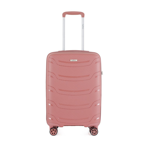 Obrázok z Kabinový kufr HIGHBURY Carbon S - růžová - 34 L