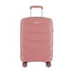 Obrázok z Plastový kufr HIGHBURY Carbon L - růžová - 92 L