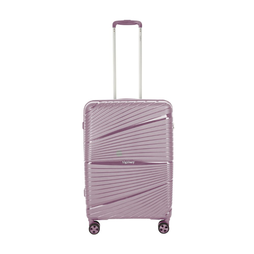 Obrázok z Plastový kufr HIGHBURY Helios M - fialová - 62 L