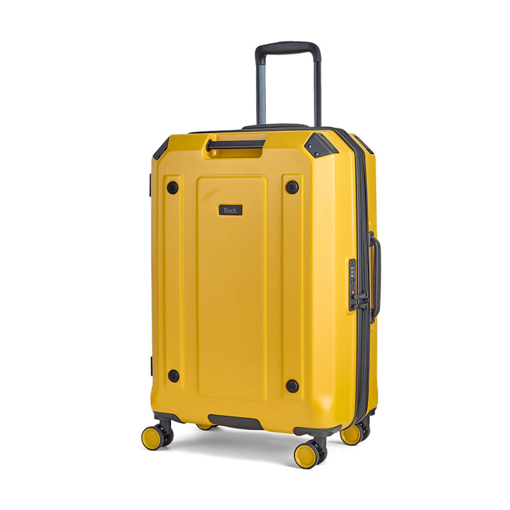 Obrázok z Plastový kufr ROCK Alpine M - žlutá - 65 L