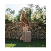 Obrázok z Plastový kufr SUITSUIT® Fab Seventies Taupe M - hnědá - 60 L
