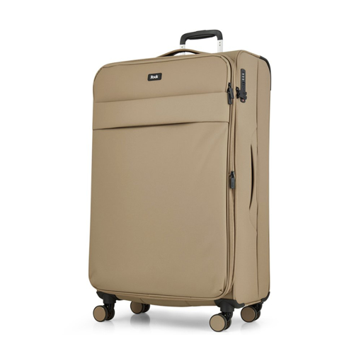 Obrázok z Textilní kufr ROCK Harper L - béžová - 82 L