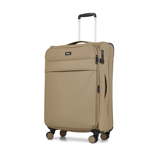 Obrázok z Textilní kufr ROCK Harper M - béžová - 50 L