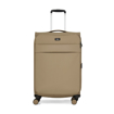Obrázok z Textilní kufr ROCK Harper M - béžová - 50 L