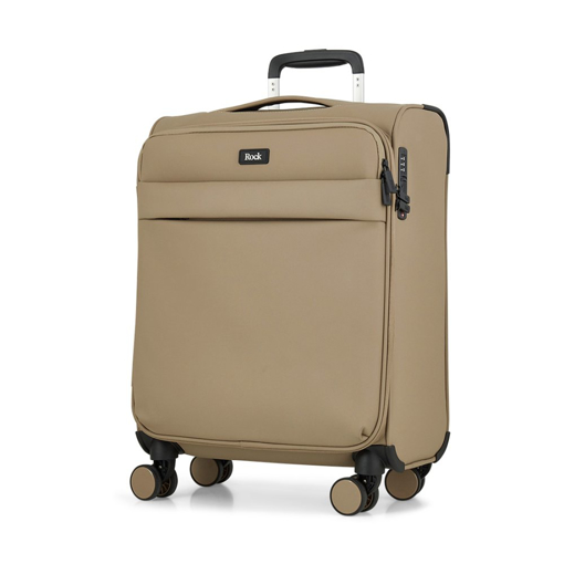 Obrázok z Kabinový kufr ROCK Harper S - béžová - 34 L