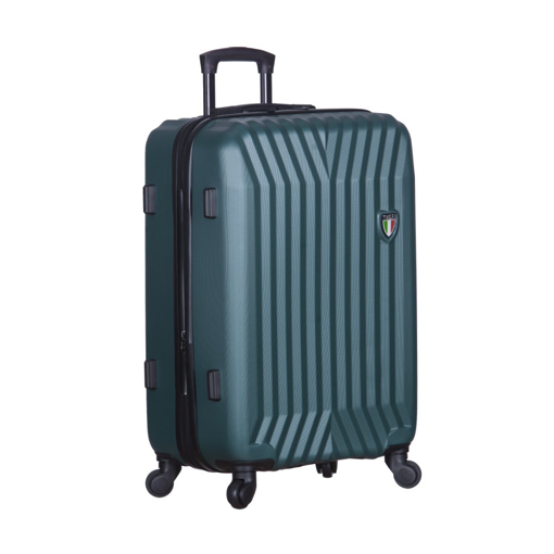 Obrázok z Cestovný kufor TUCCI T-0115/3-L ABS - zelený - 94 L + 35% EXPANDER
