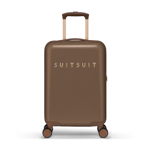 Obrázok z Kabinový kufr SUITSUIT® Fab Seventies Cocoa Brown S - hnědá - 32 L