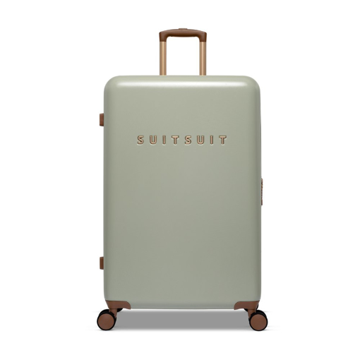 Obrázok z Plastový kufr SUITSUIT® Fab Seventies Sustained Grey L - šedá - 91 L