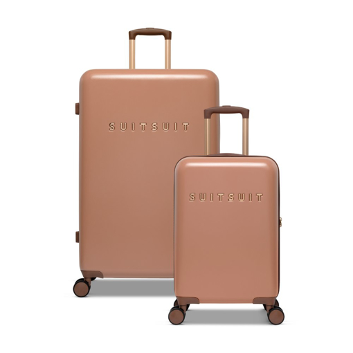 Obrázok z Sada cestovních kufrů SUITSUIT® Fab Seventies Italian Clay - oranžová - 91 / 32 L