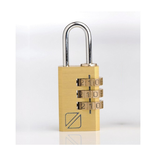 Obrázok z Zámek na zavazadlo TravelBlue TB031 - zlatá