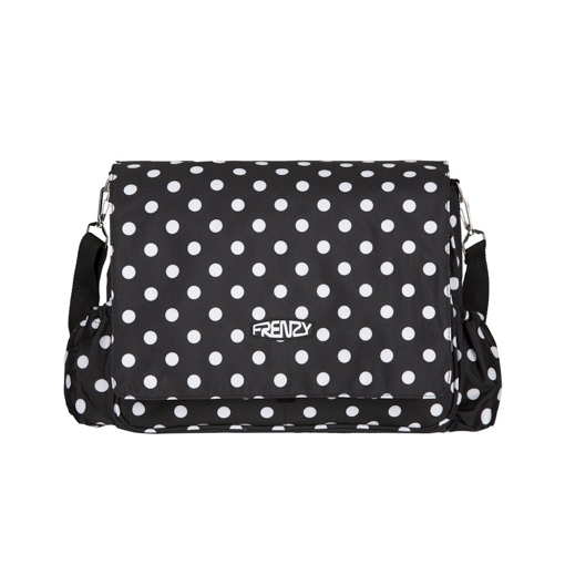 Obrázok z Taška přes rameno FRENZY BB-205 - černá / bílá - 15 L