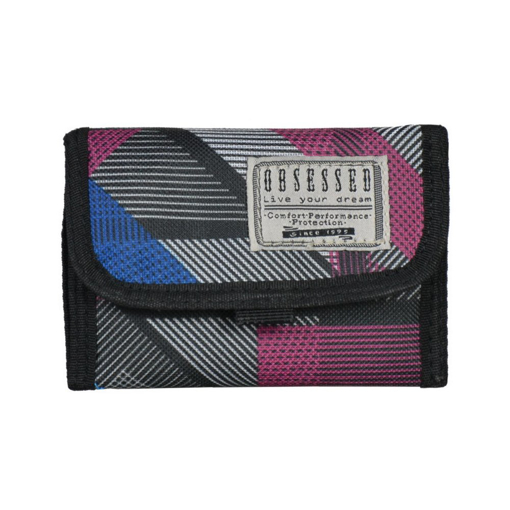 Obrázok z Peněženka OBSESSED 6706 Dynamic - modrá / růžová