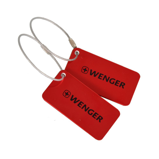 Obrázok z Jmenovka na zavazadlo WENGER 606966 - červená