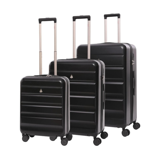 Obrázok z Sada cestovních kufrů AEROLITE T-635/3 - černá - 100.8 / 67 / 38.8 L