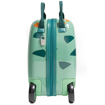 Obrázok z Dětský kufr Aerolite MiniMax Ride-On Dinosaurus - Zelená - 29 L
