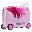 Obrázok z Dětský kufr Aerolite MiniMax Ride-On Unicorn - Růžová - 29 L