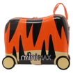Obrázok z Dětský kufr Aerolite MiniMax Ride-On Tiger - Oranžová - 29 L