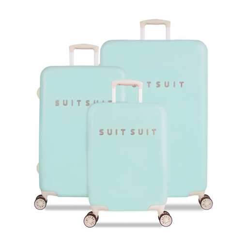 Obrázok z Sada cestovních kufrů SUITSUIT® Fabulous Fifties Luminous Mint - zelená - 91 L